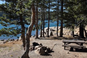 Campsites for Anglers - Lower Blue Lake