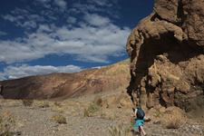 Death Valley Hiking Away From Crowds - Nemo Canyon