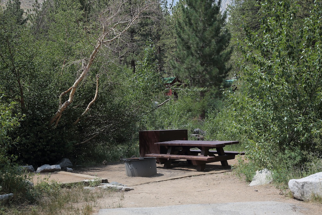 Big Pine Creek Campground Site 14 I Love The Eastern Sierra