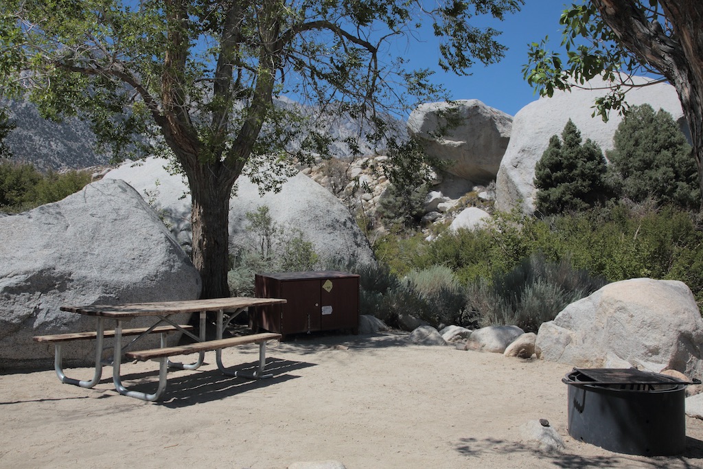 Lone Pine Campground Site 20 I Love The Eastern Sierra