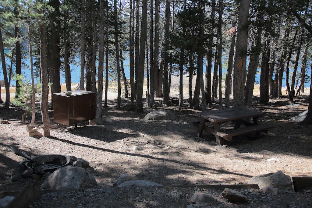 Lower Blue Lake Campground Site 1 I Love The Eastern Sierra